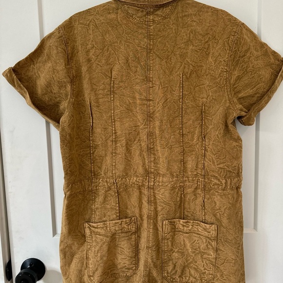 NWOT We the free Rhodes Chino coverall romper - Picture 8 of 9